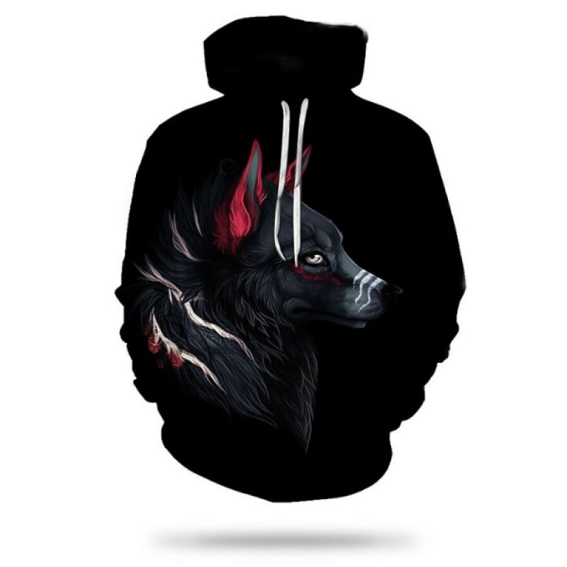 Grey Wolf Hoodie