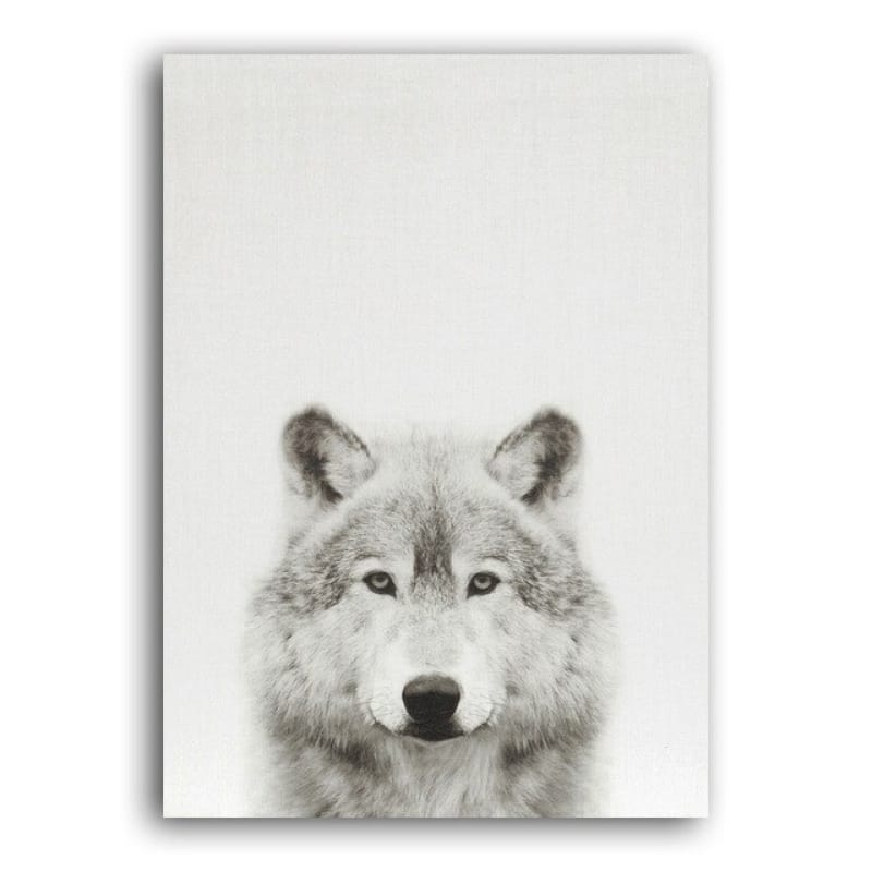 Grey wolf poster