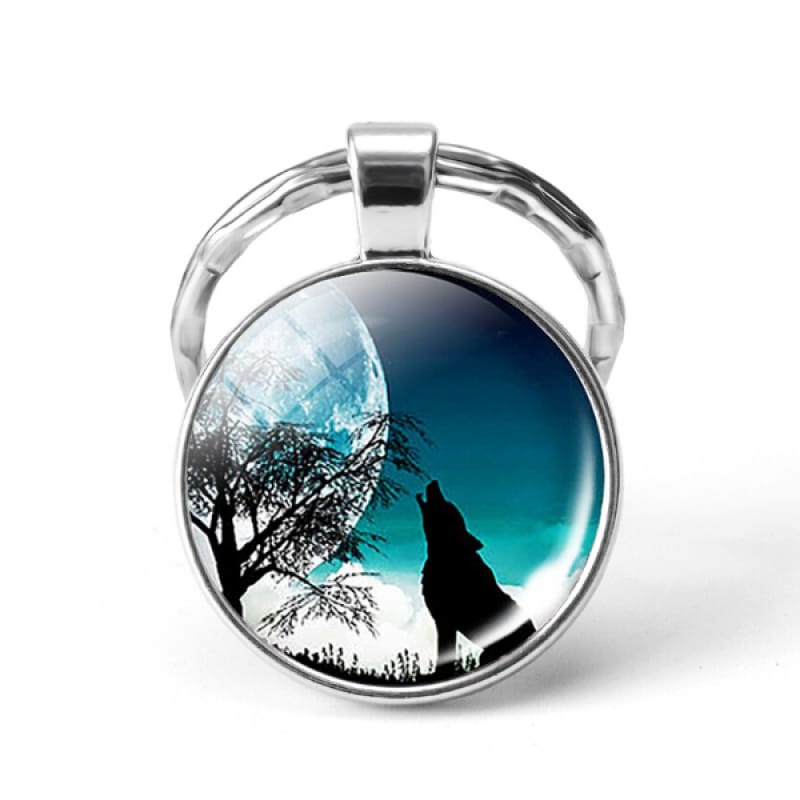 Half Moon Keychain