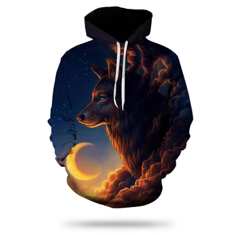 Heaven Wolf Hoodie