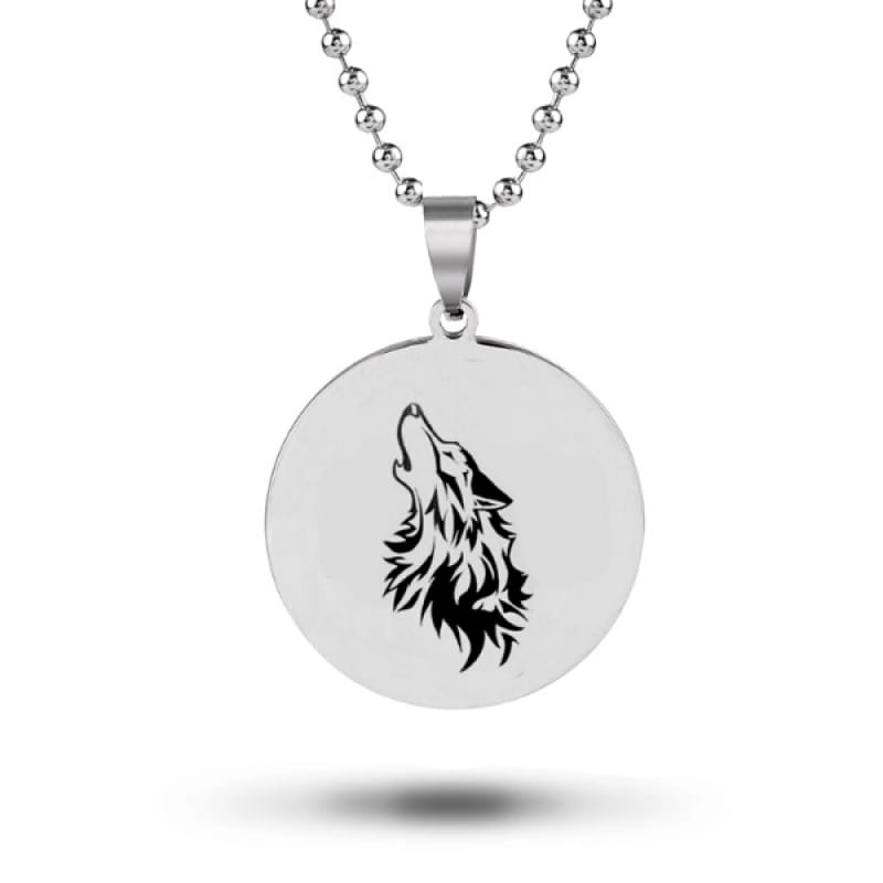 Howling Wolf Pendant