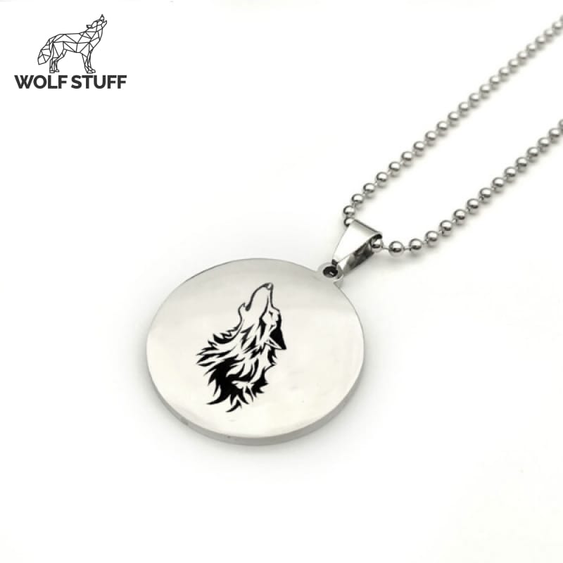 Howling Wolf Pendant
