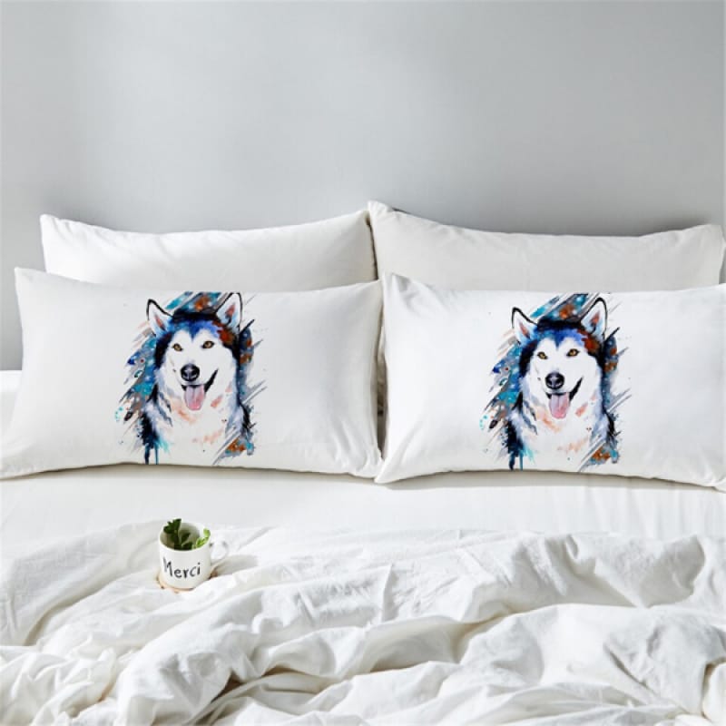 Husky Pillow