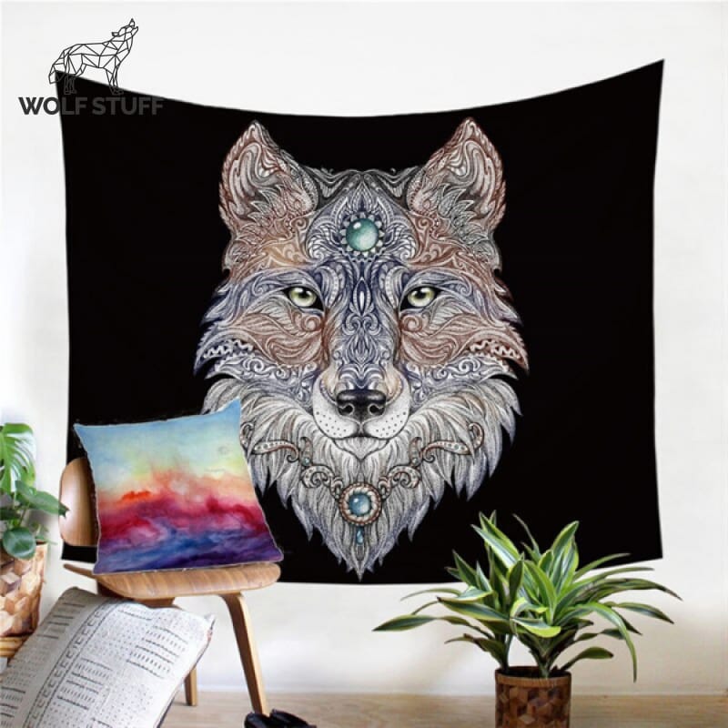 Indian Mandala Tapestry