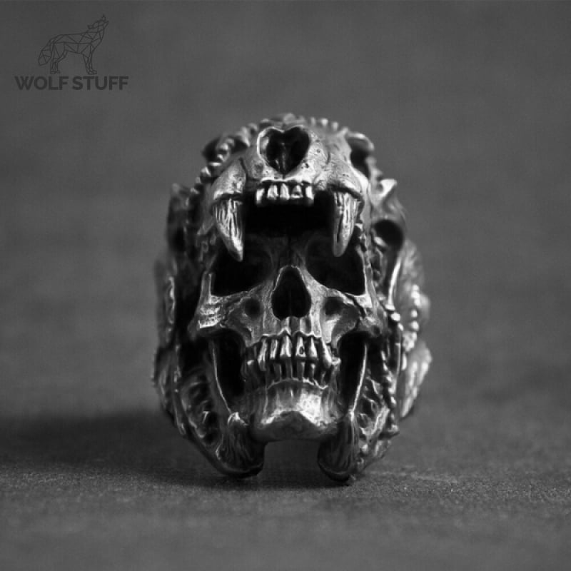 Indian Skull Ring