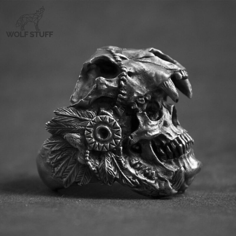 Indian Skull Ring