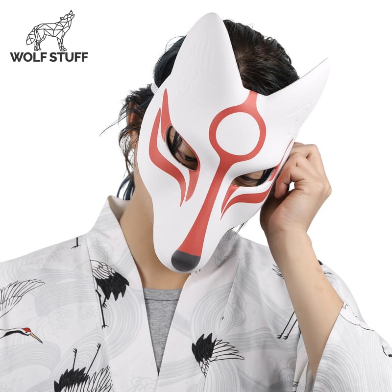 Japanese Wolf Mask