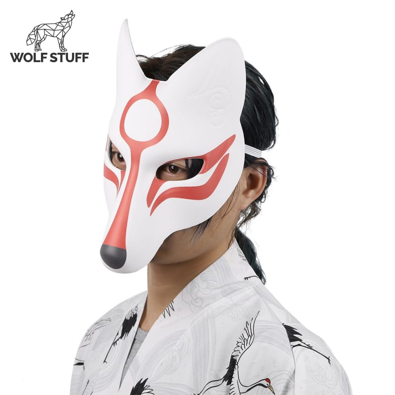 Japanese Wolf Mask