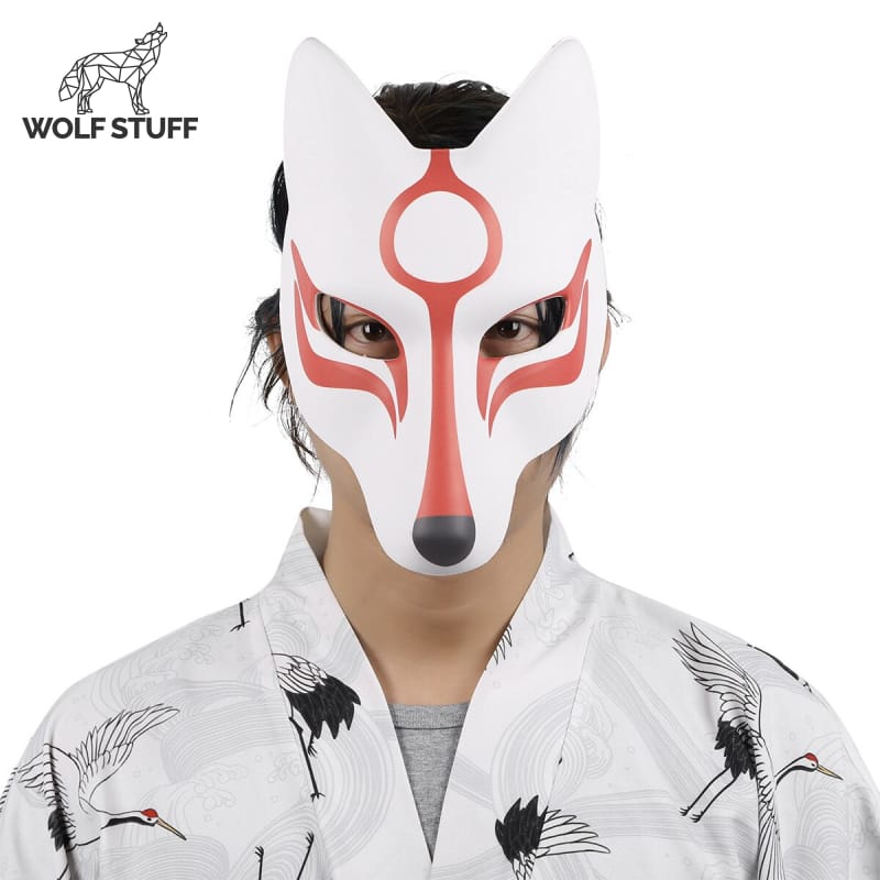 Japanese Wolf Mask