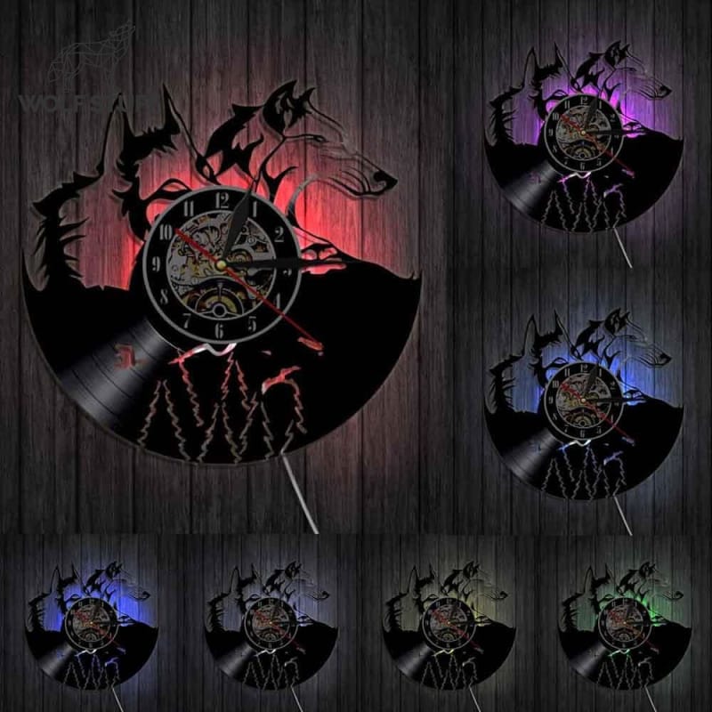 Jazz Wolf Alarm Clock
