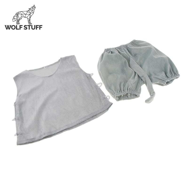 Kids Grey Wolf Costume