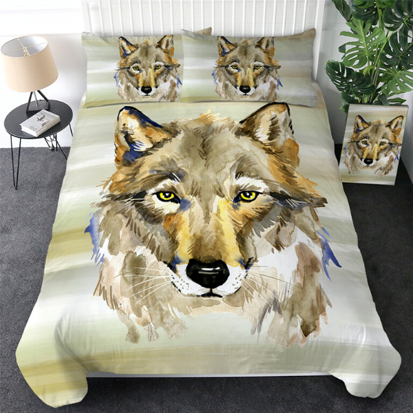 Kids Wolf Bedding