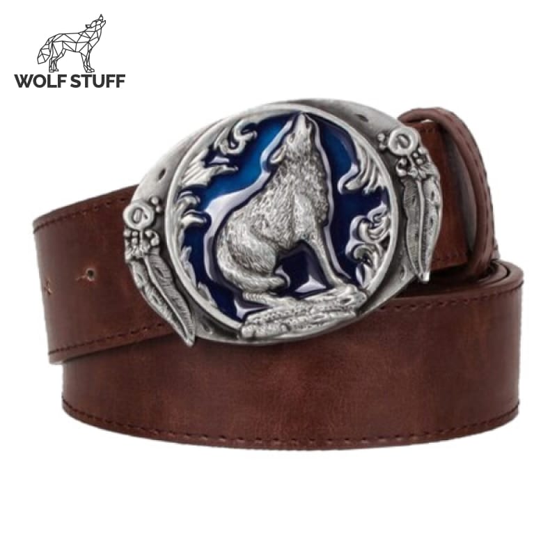 Lone Wolf Belt Buckle