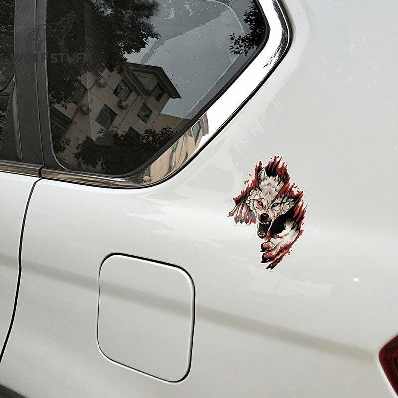 Lone wolf decal