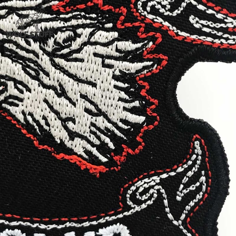 Lone wolf no club patch