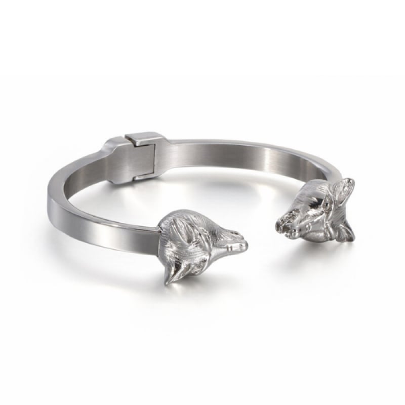 Mens Silver Wrist Bracelet