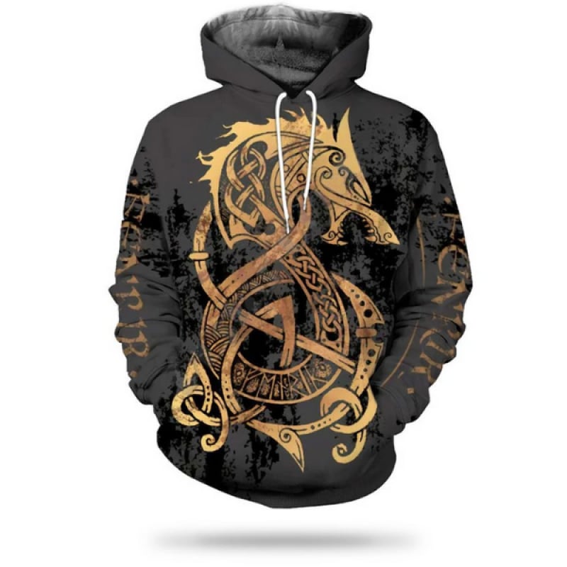 Mens Viking Hoodie