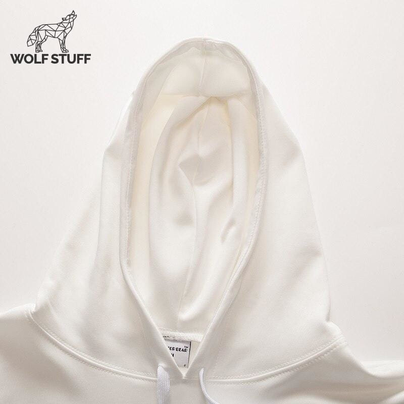 Mens Wolf Hoodie