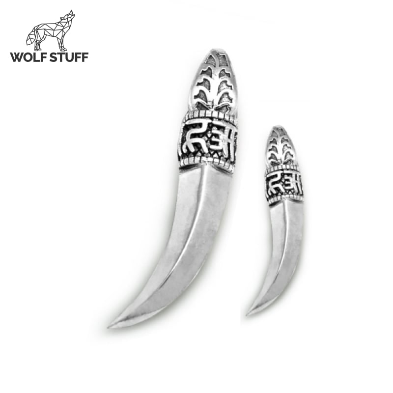 Men’s wolf tooth necklace