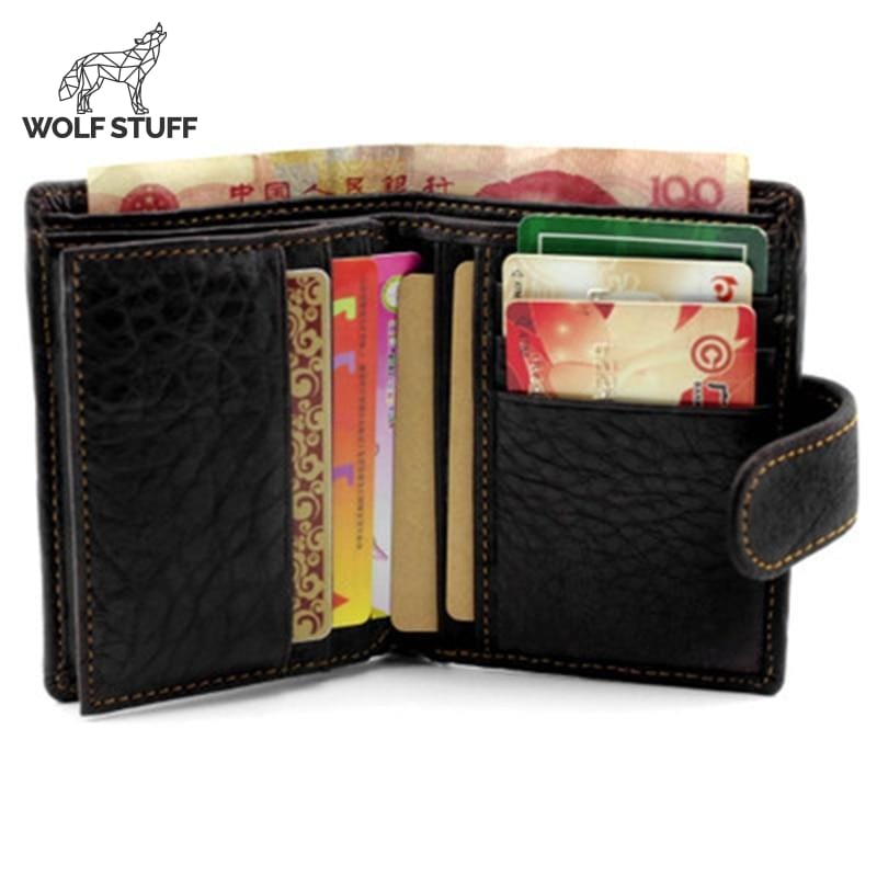 Mens wolf wallet