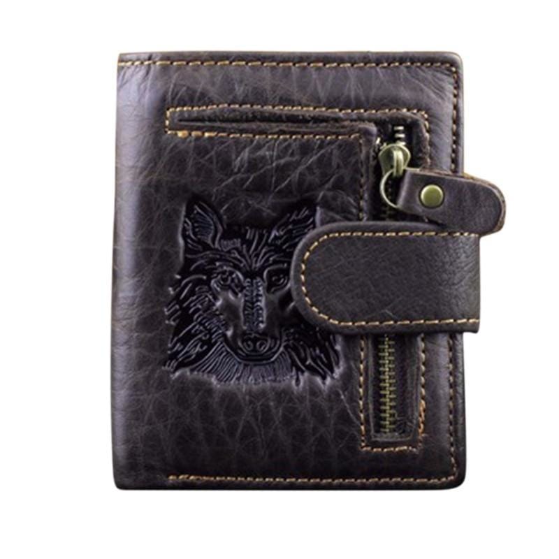 Mens wolf wallet
