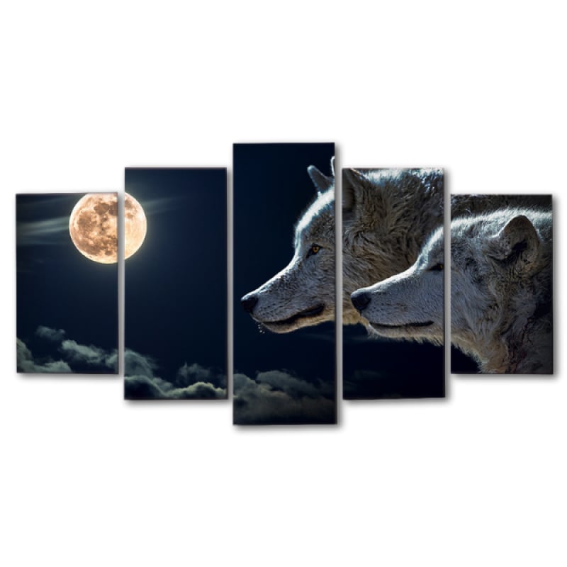 Moon Canvas Wall Art