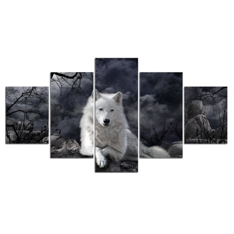 Multi panel canvas wall art