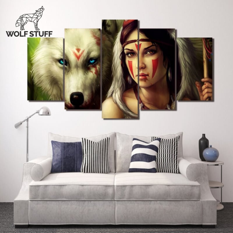 Native American Canvas Wall Art
