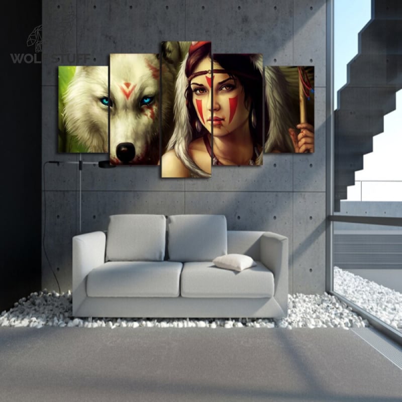Native American Canvas Wall Art