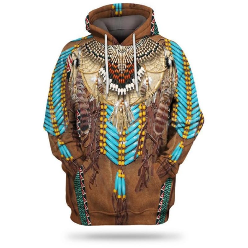 Native American Fleece Hoodie