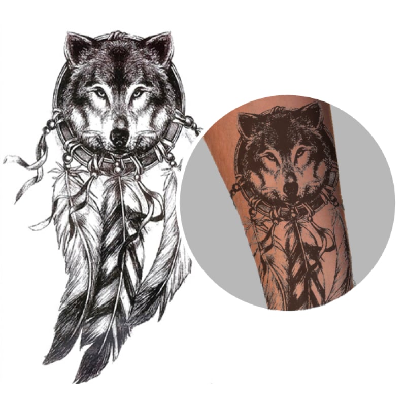 Native American Temporary Tattoo