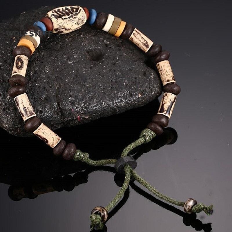 Native American Wolf Bracelet