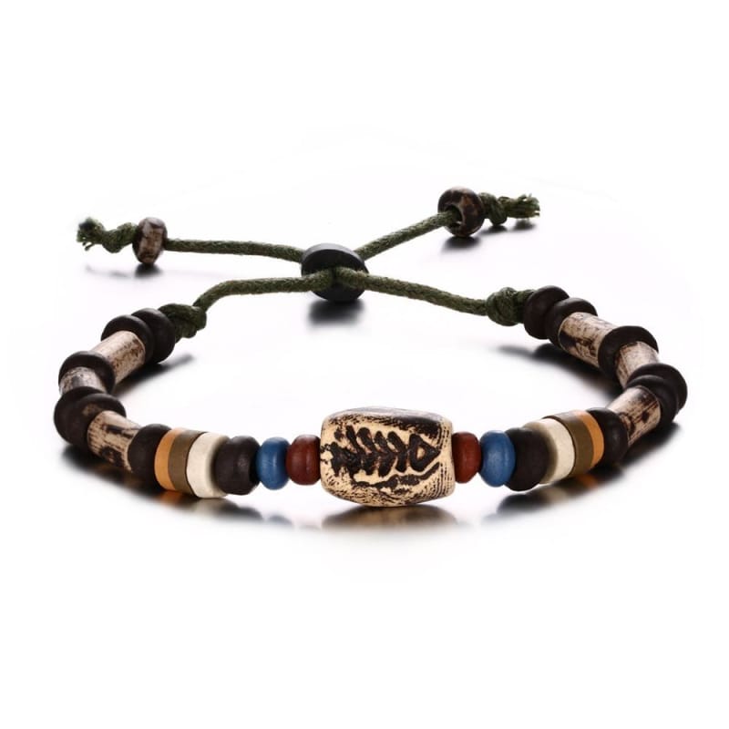 Native American Wolf Bracelet