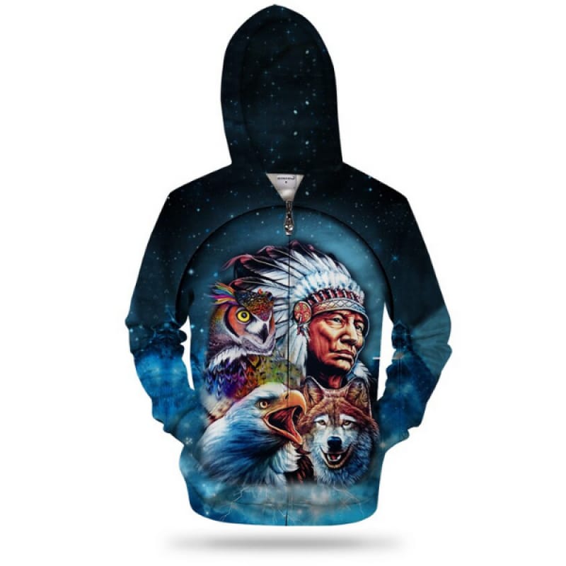 Native American Wolf Jacket