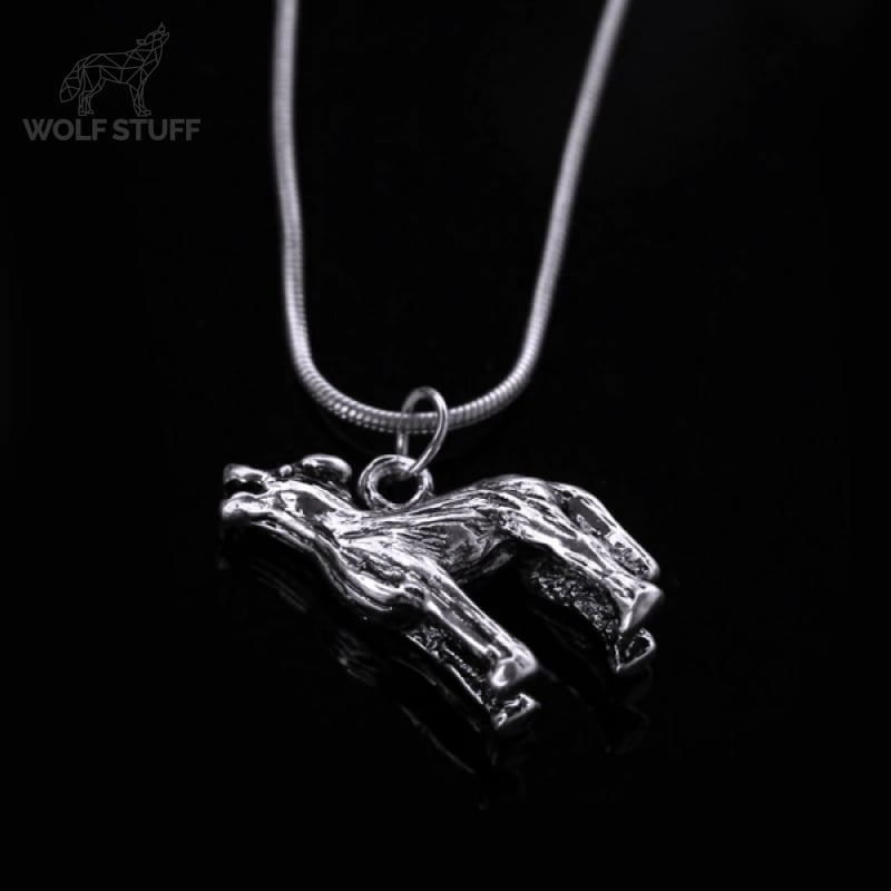 Native American Wolf Necklace