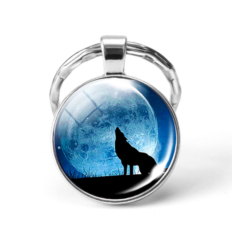 New Moon Keychain