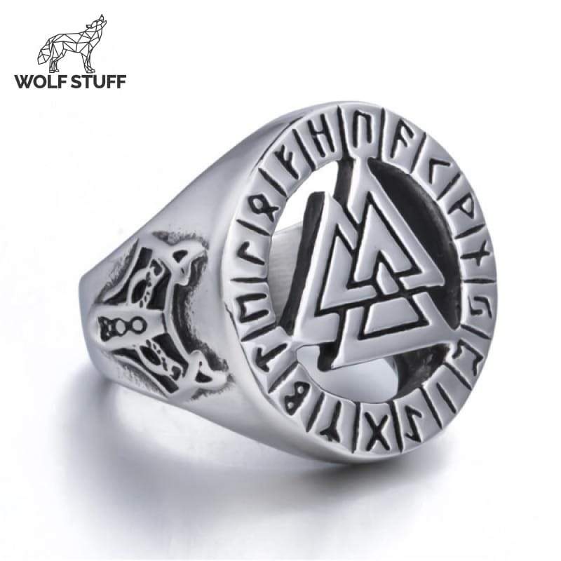 Nordic Wolf Ring