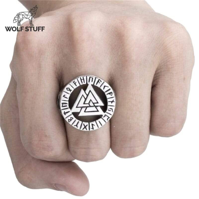Nordic Wolf Ring