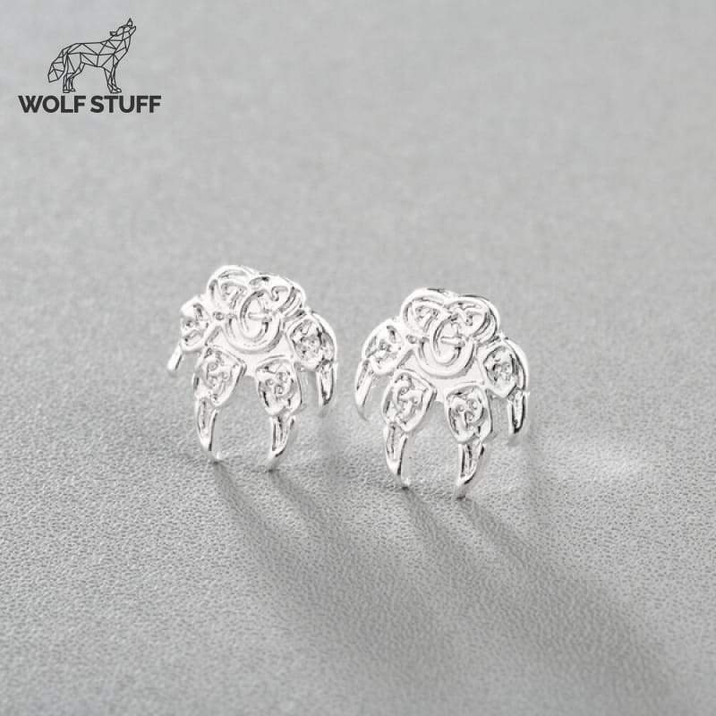 Paw Print Earrings