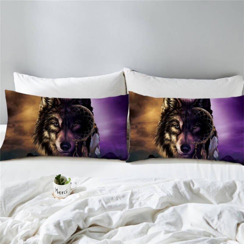 Purple and Brown Pillows