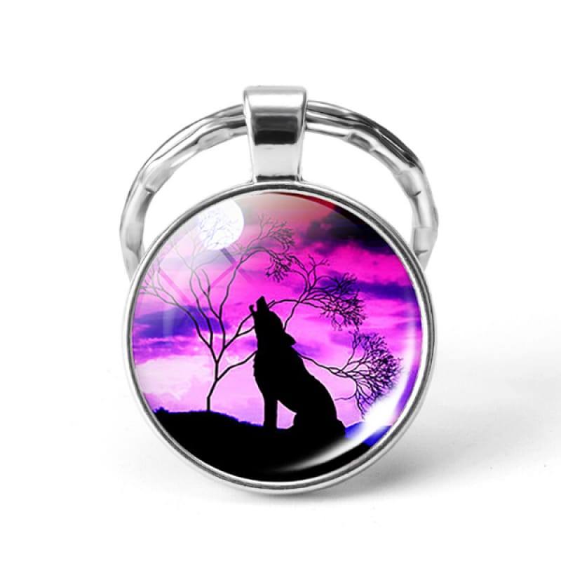 Purple Keychain