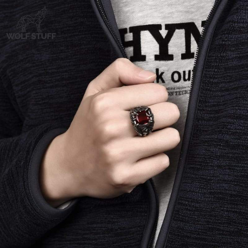 Red Claw Ring