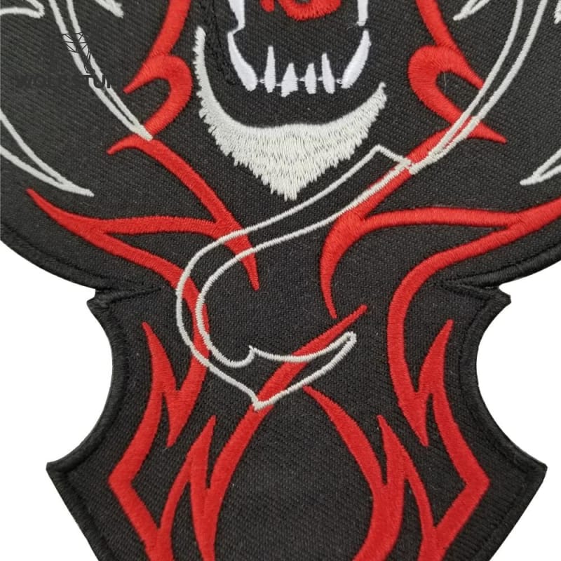 Red wolf patch