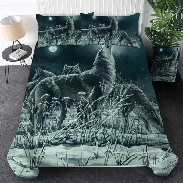 Rustic Wolf Bedding