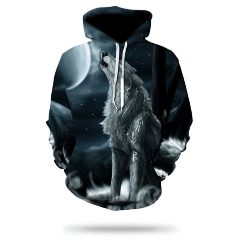 Shadow Wolf Hoodie