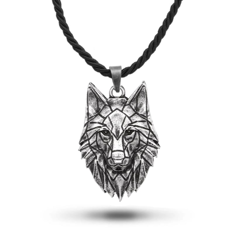 Silver Wolf Necklace