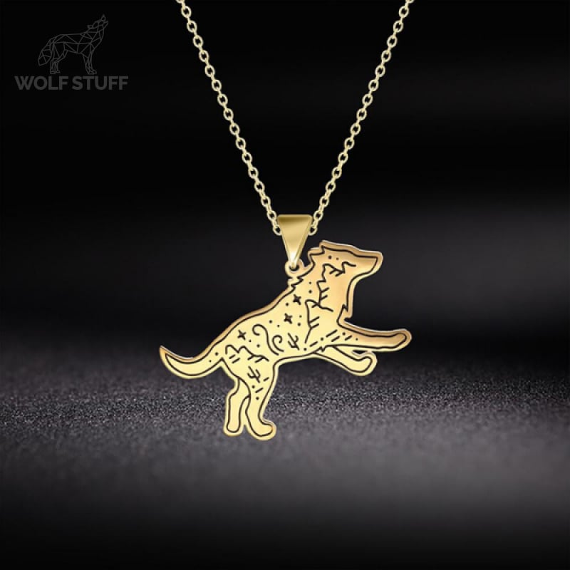 Silver Wolf Pendant