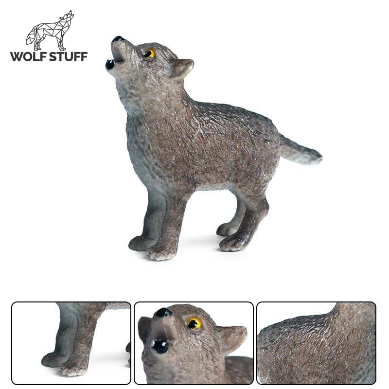 Small Plastic Wolf Toys