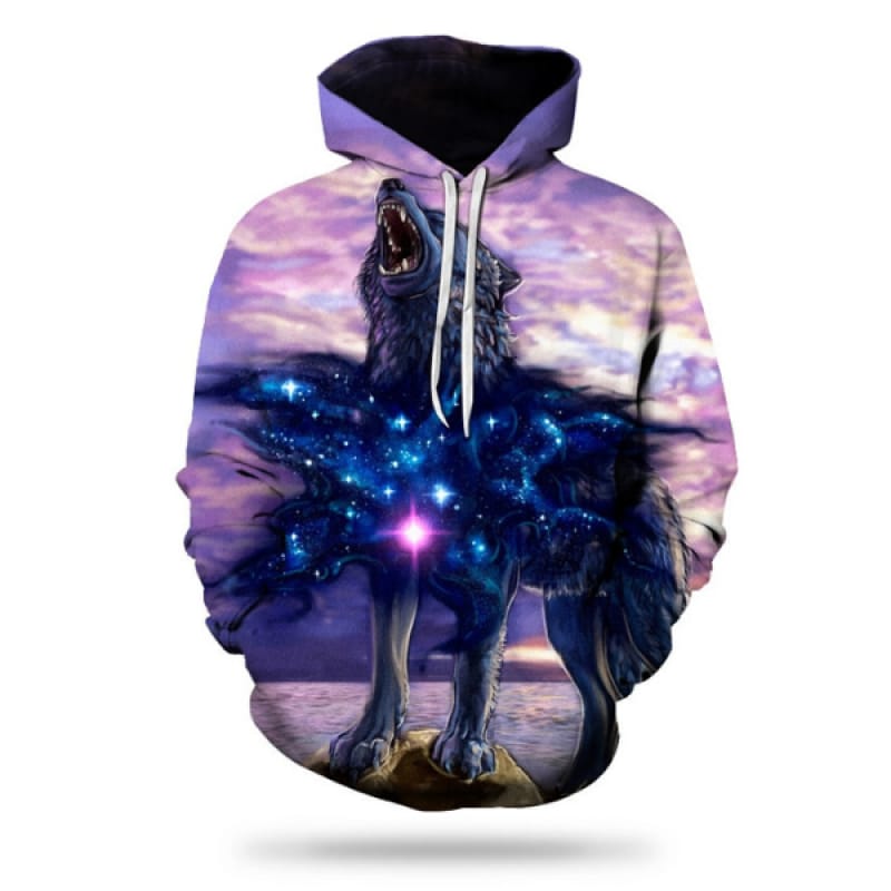 Space Wolf Hoodie