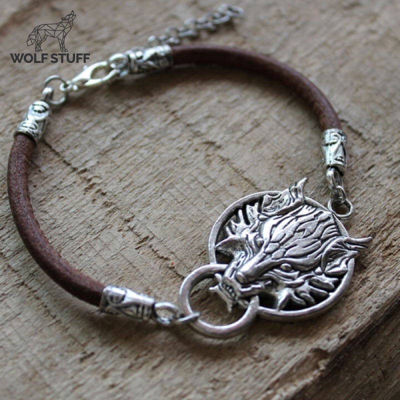 Steampunk Wolf Bracelet